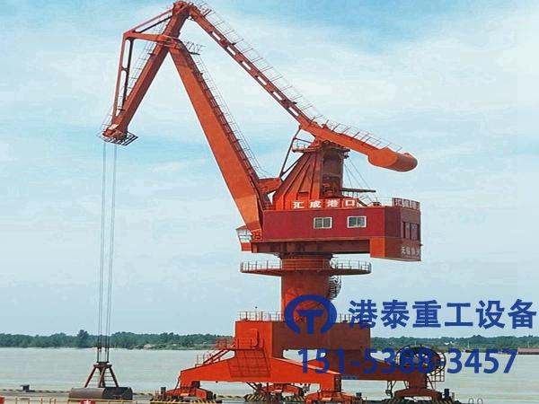 山東東營門座式起重機生產(chǎn)廠家設備結(jié)構(gòu)布局合理