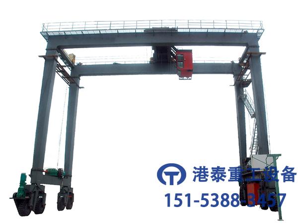 江蘇泰州集裝箱門(mén)式起重機(jī)廠家輪胎式集裝箱門(mén)式起重機(jī)作業(yè)效率高