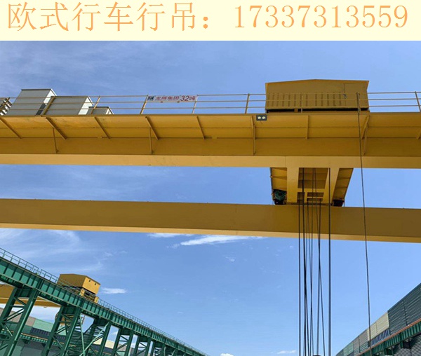 甘肅平?jīng)鰵W式行車廠家提到防搖擺技術(shù)